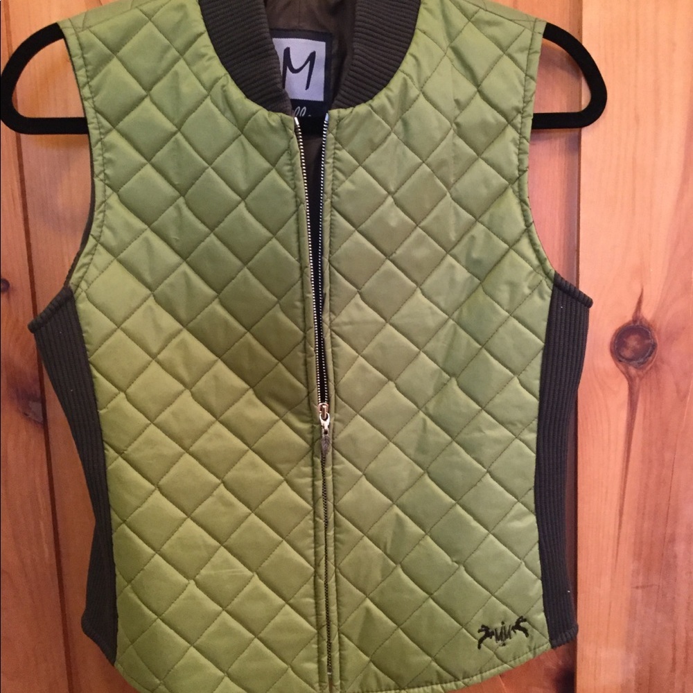 Miller Vest with silk scarf